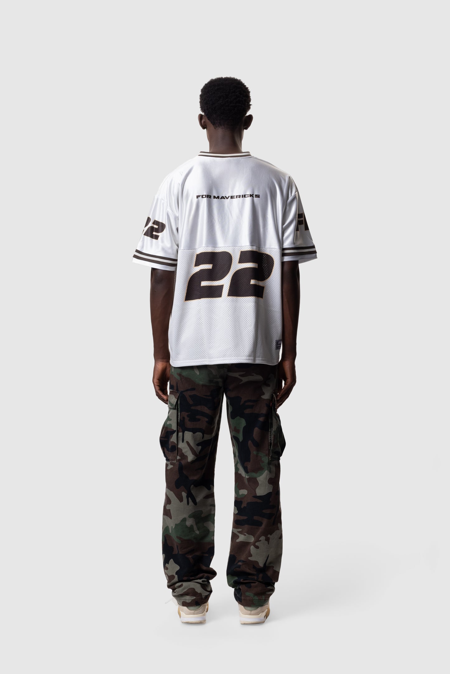 ATHLETIC MESH JERSEY - CREAM