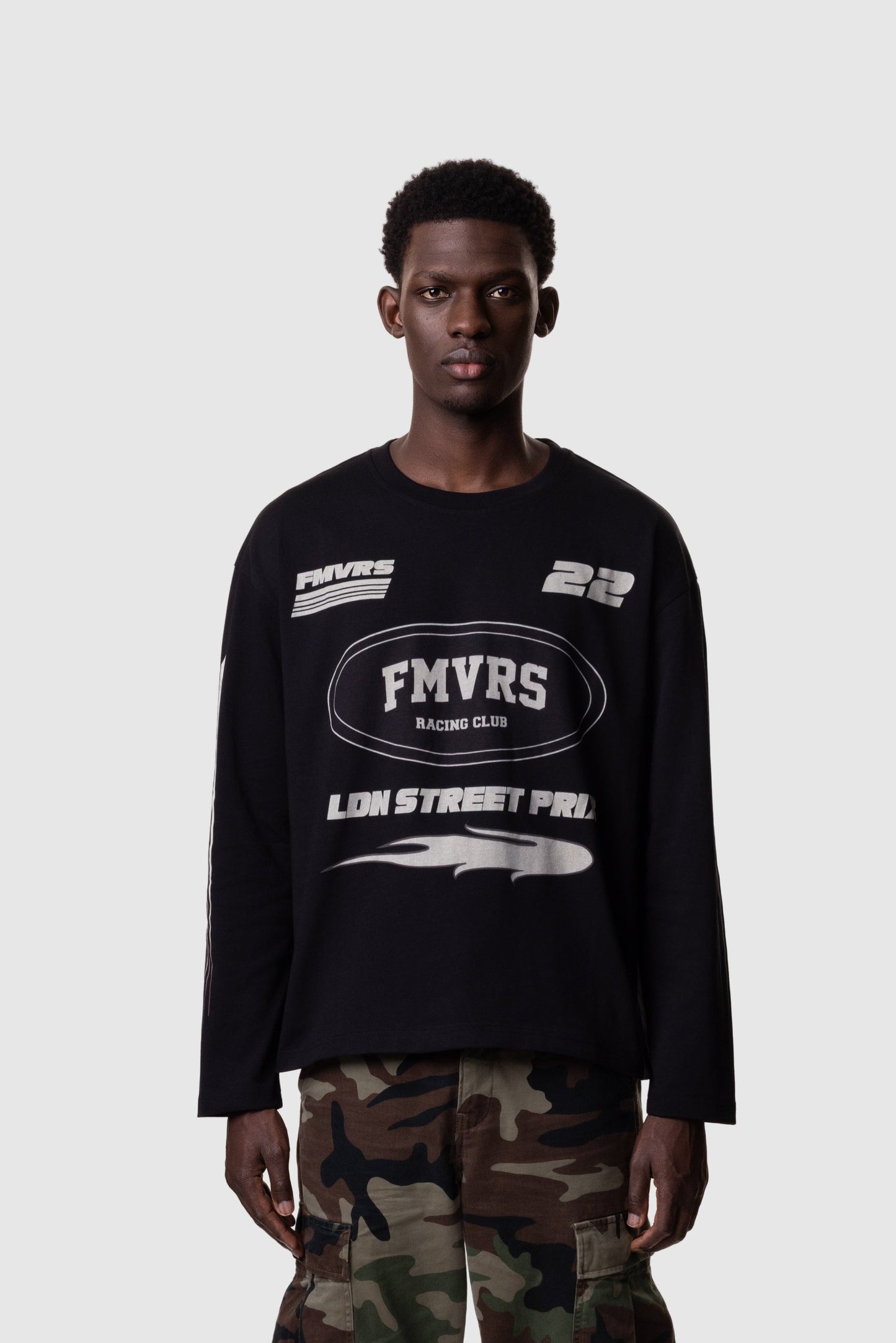 RACER SERIES LONG SLEEVE - BLACK