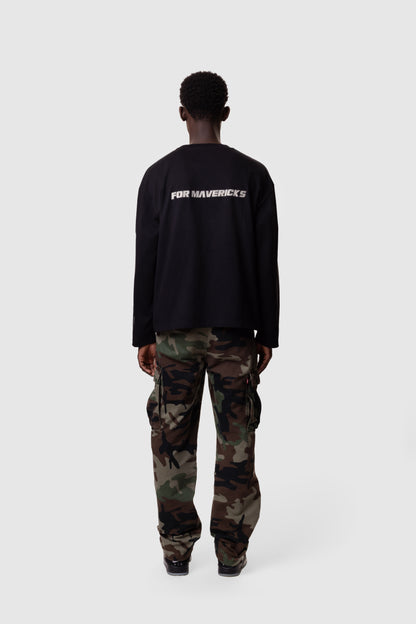 RACER SERIES LONG SLEEVE - BLACK