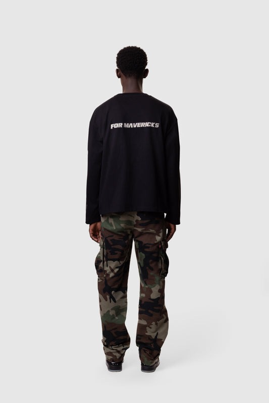 RACER SERIES LONG SLEEVE - BLACK