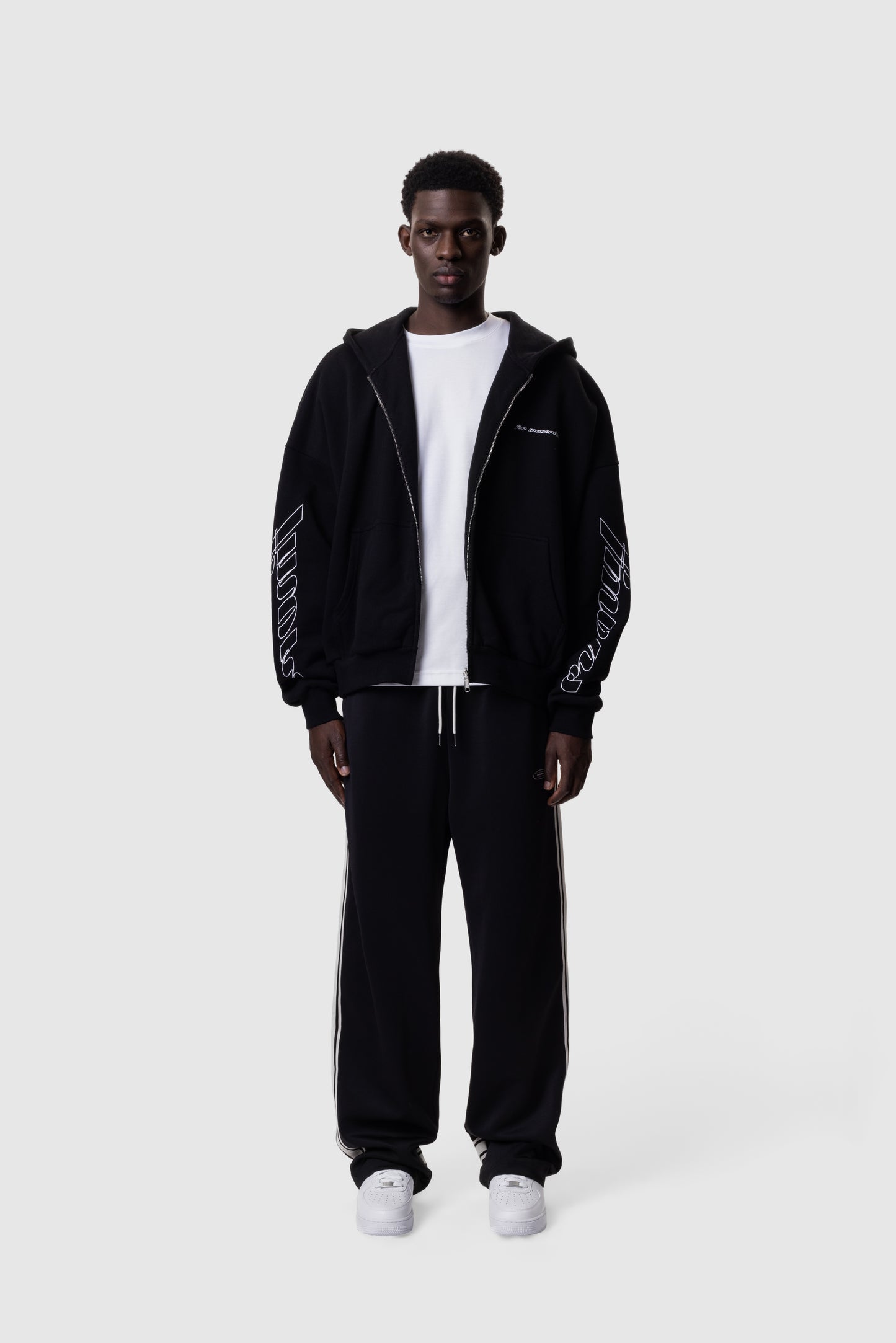 FRM ZIP HOODIE - MIDNIGHT BLACK