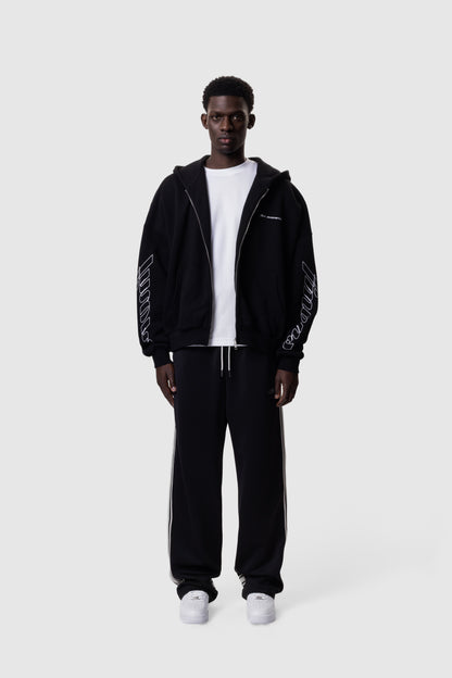 FRM ZIP HOODIE - MIDNIGHT BLACK