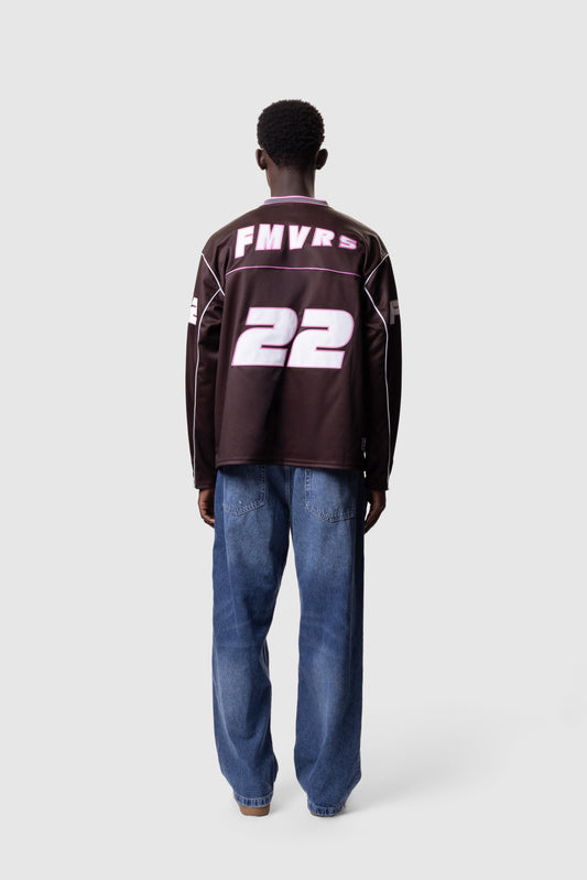 ATHLETIC JERSEY - BROWN