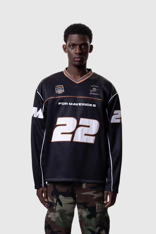 ATHLETIC JERSEY - BLACK