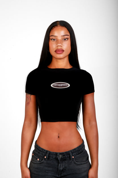 Club Crop Top (Black)