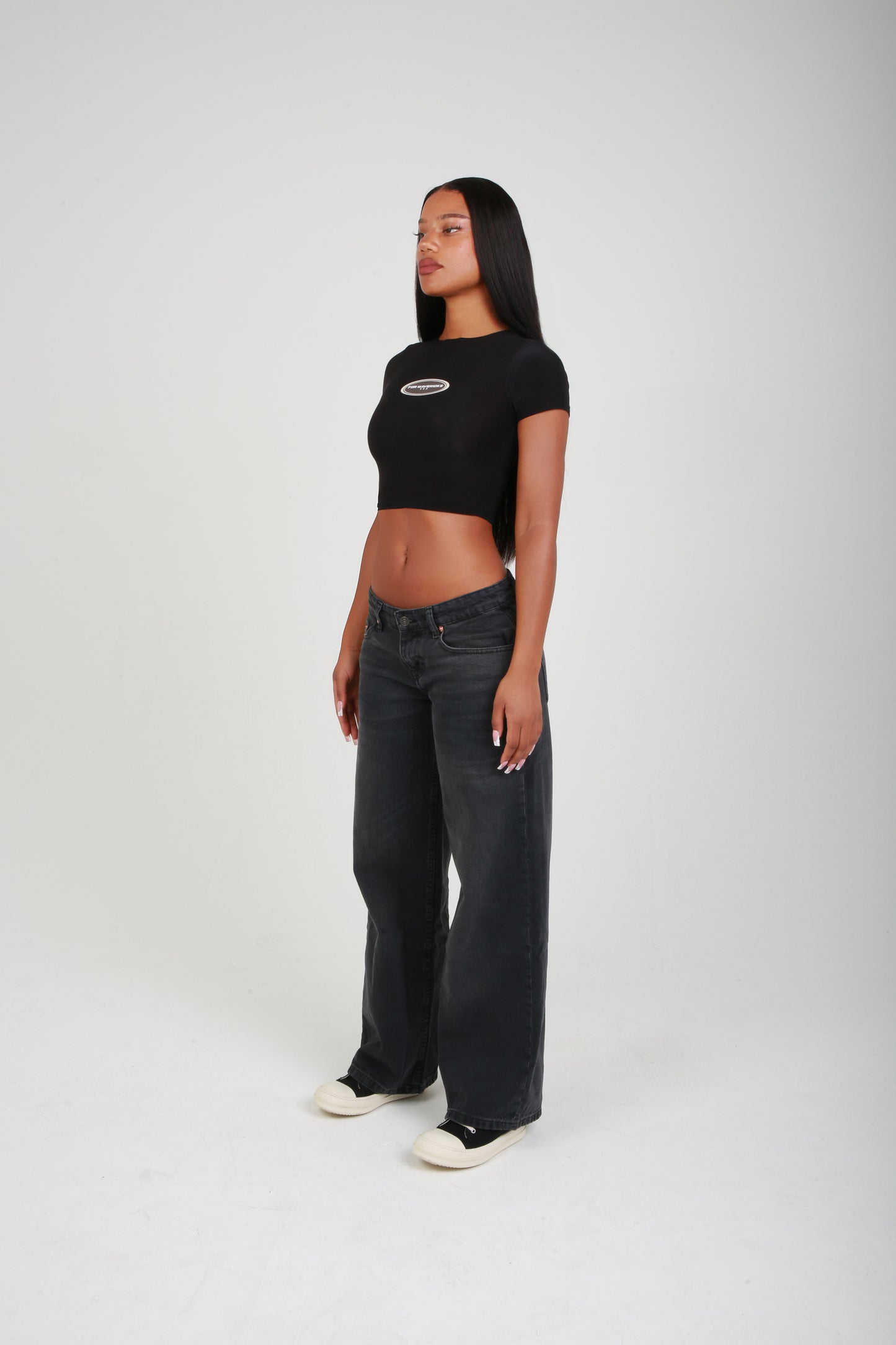 Club Crop Top (Black)