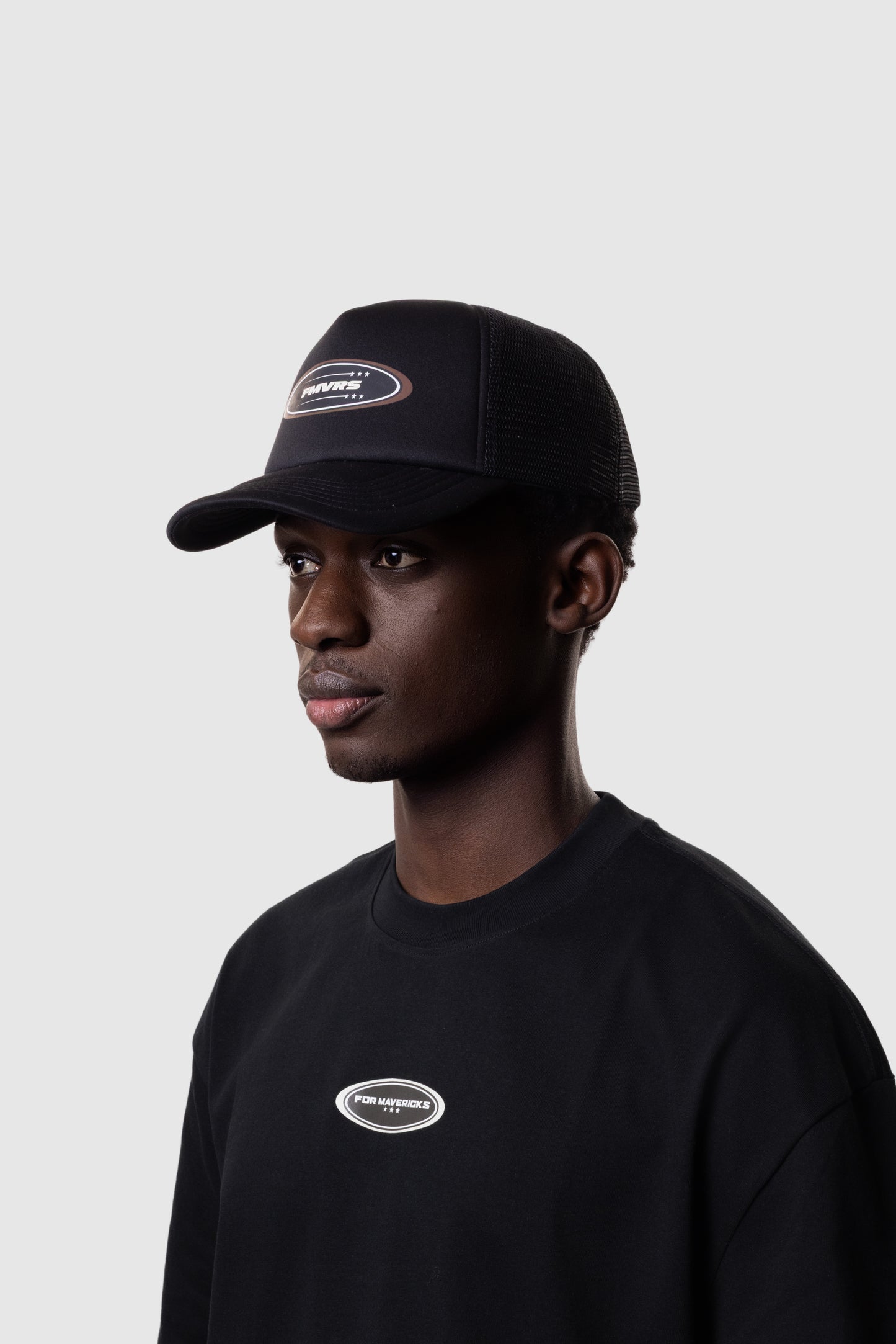 CLUB TRUCKER CAP - BLACK