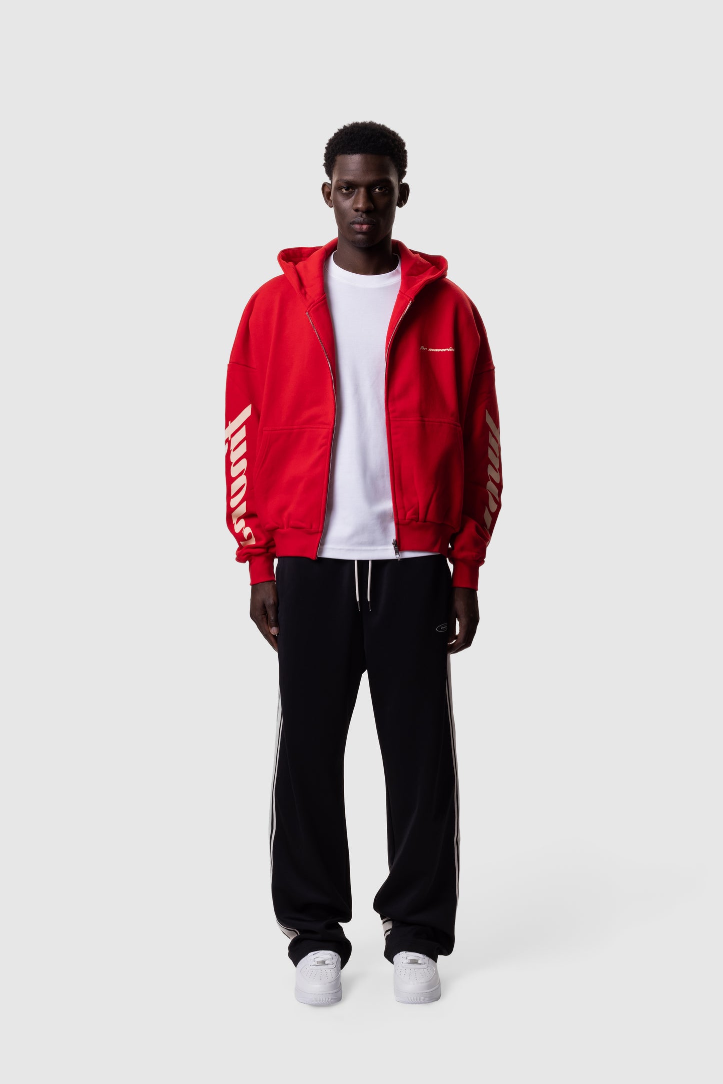 FRM ZIP HOODIE - FERRARI RED