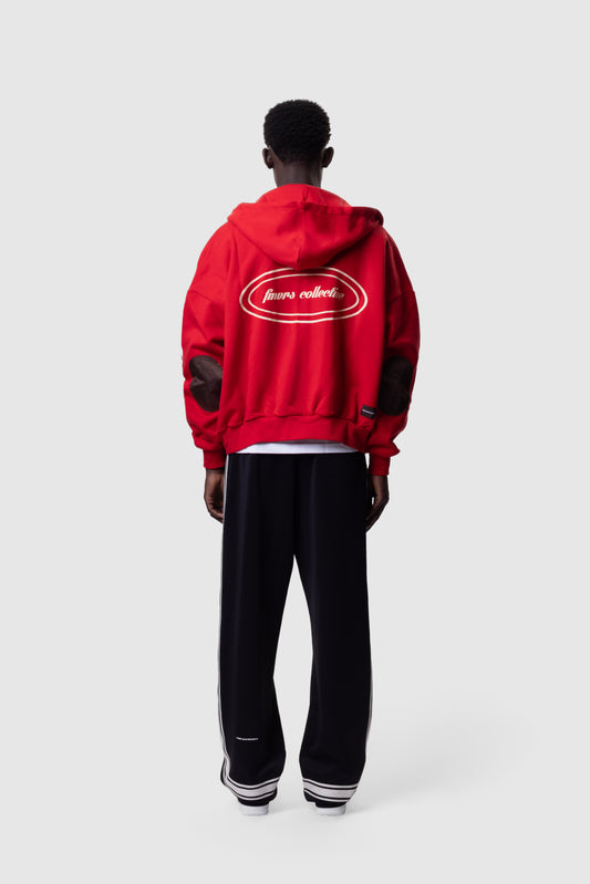 FRM ZIP HOODIE - FERRARI RED