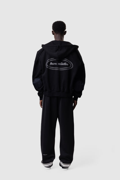 FRM ZIP HOODIE - MIDNIGHT BLACK