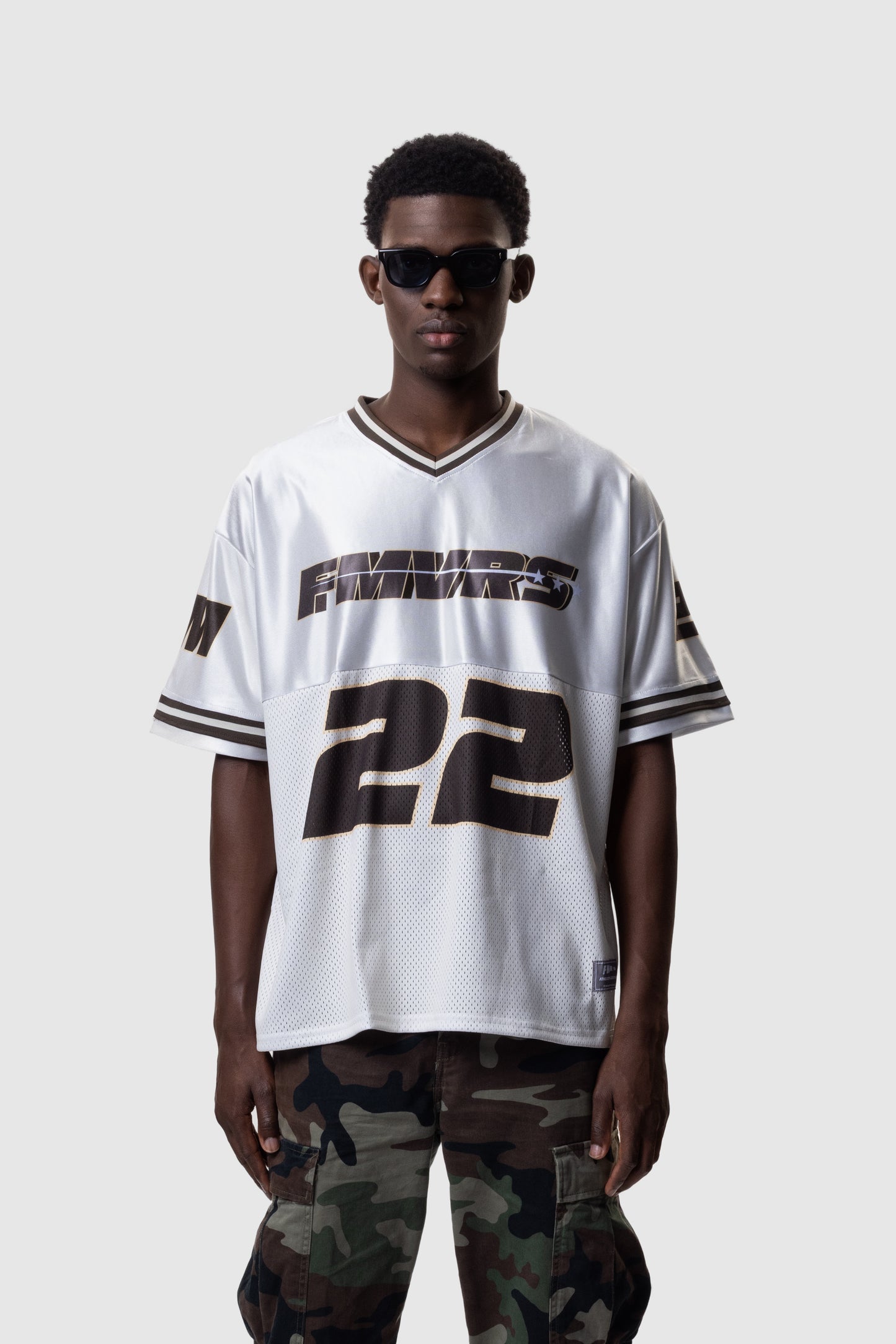 ATHLETIC MESH JERSEY - CREAM