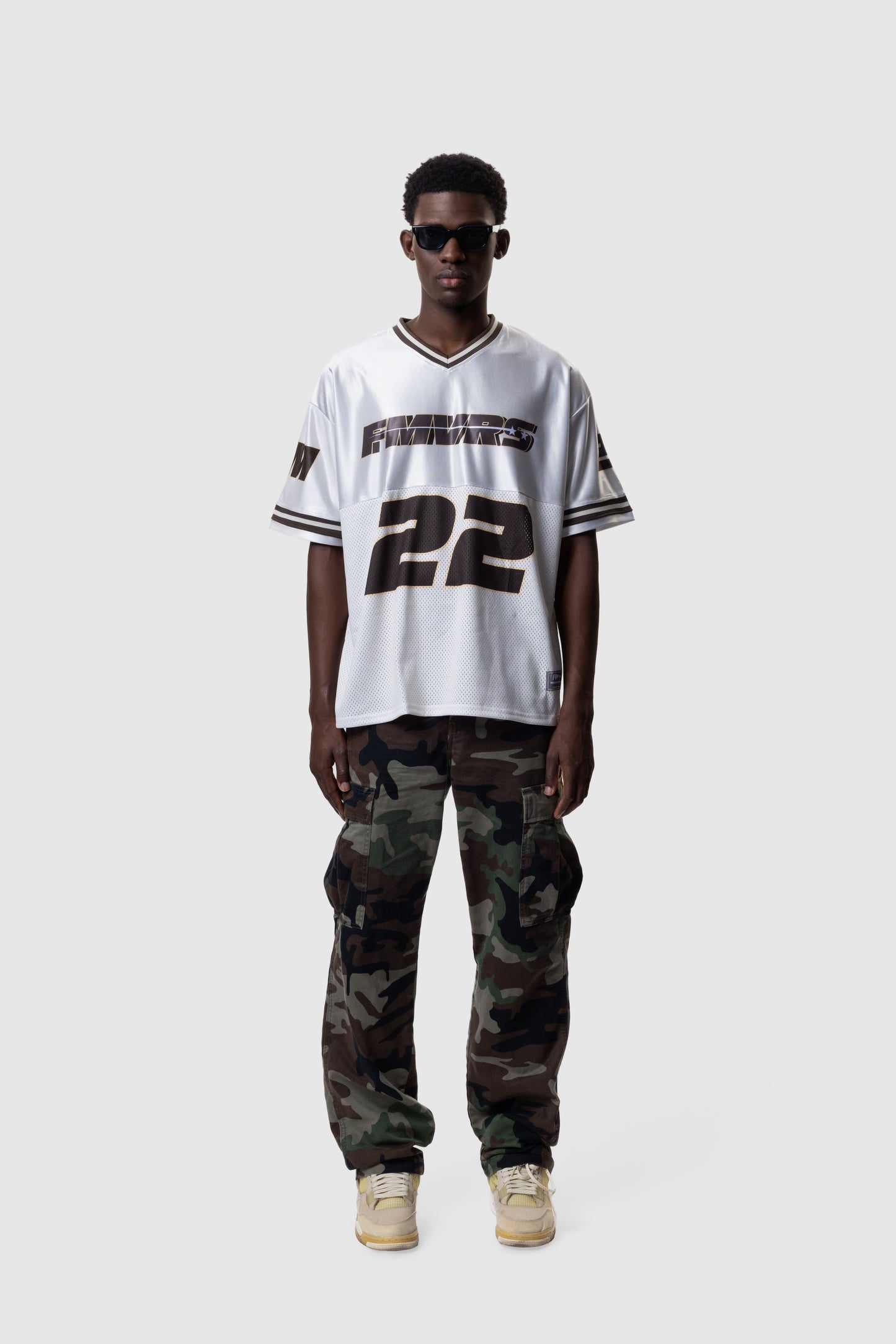 ATHLETIC MESH JERSEY - CREAM