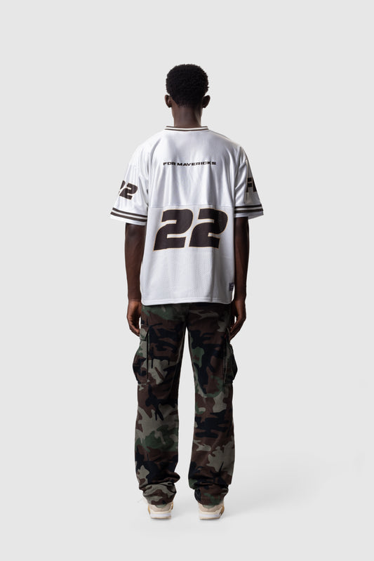 ATHLETIC MESH JERSEY - CREAM