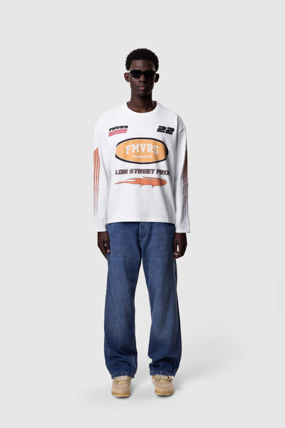 RACER SERIES LONG SLEEVE - WHITE