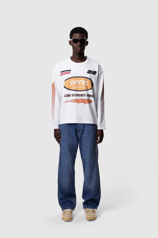 RACER SERIES LONG SLEEVE - WHITE