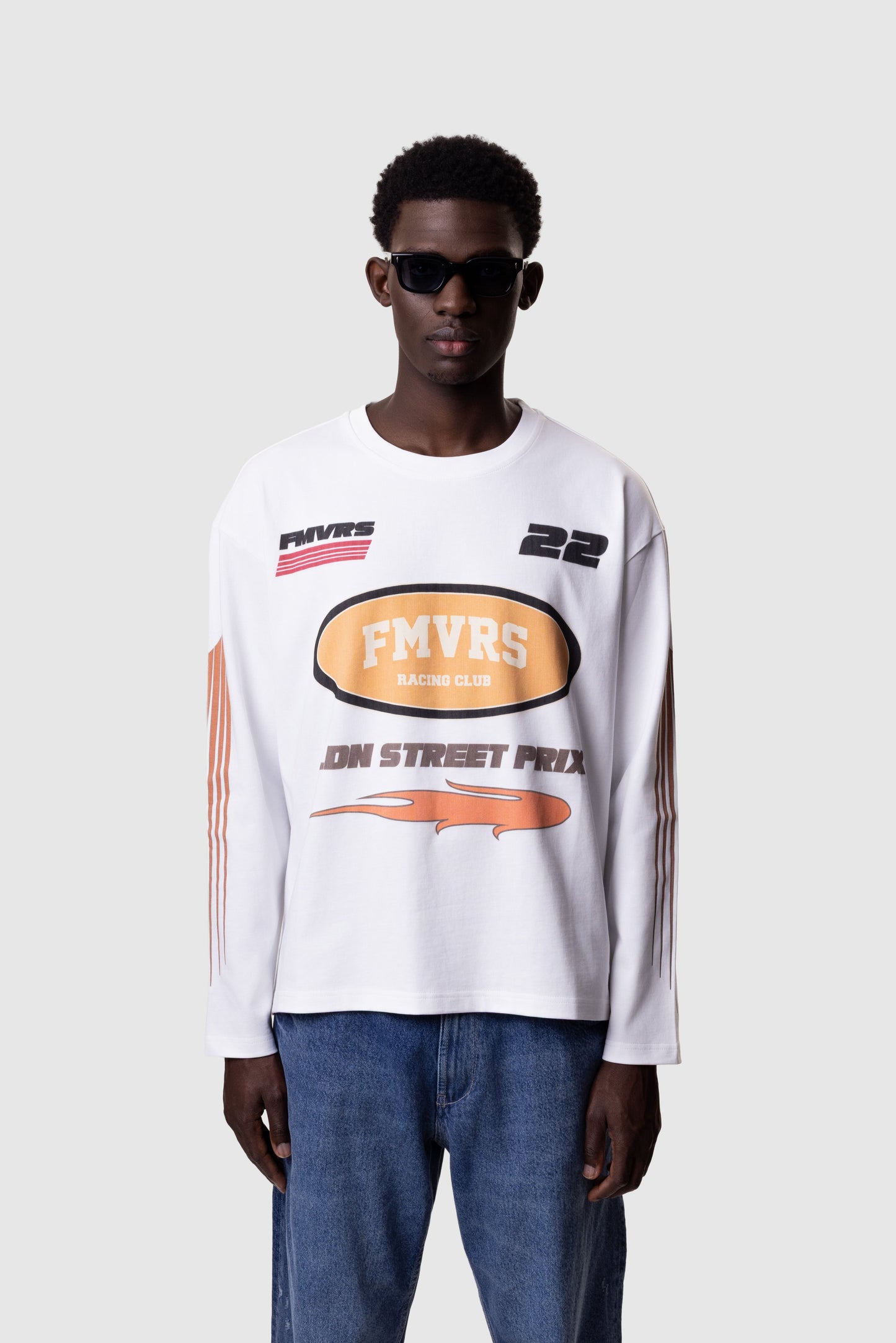 RACER SERIES LONG SLEEVE - WHITE