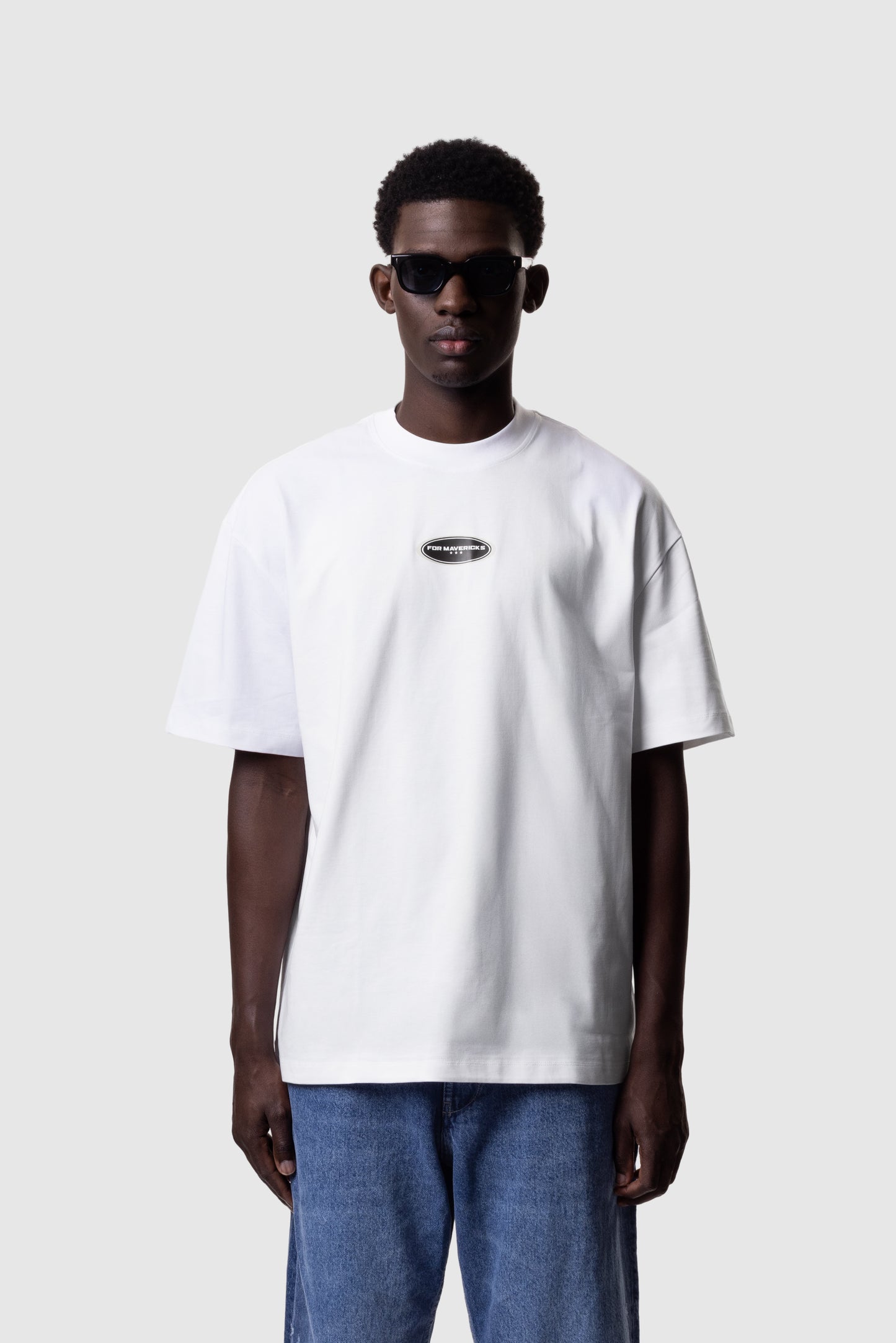 CLUB OVERSIZED T- SHIRT - WHITE