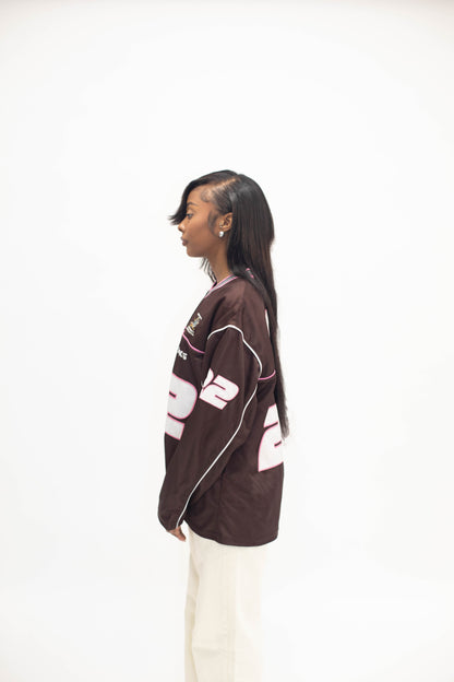 FM Athletic Jersey (Brown/Neon-Pink)