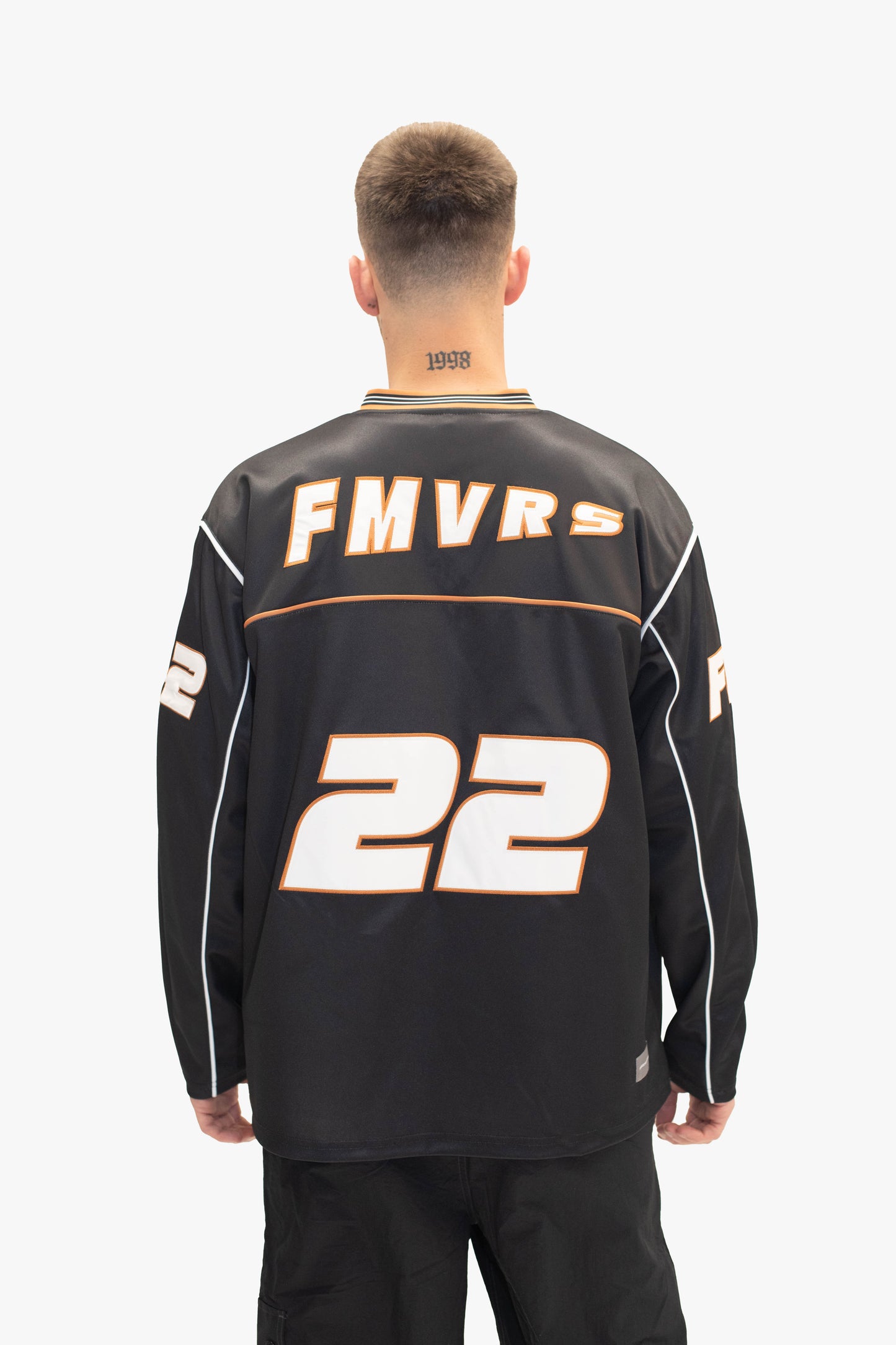 FM Athletic Jersey (Black/Neon-Orange)